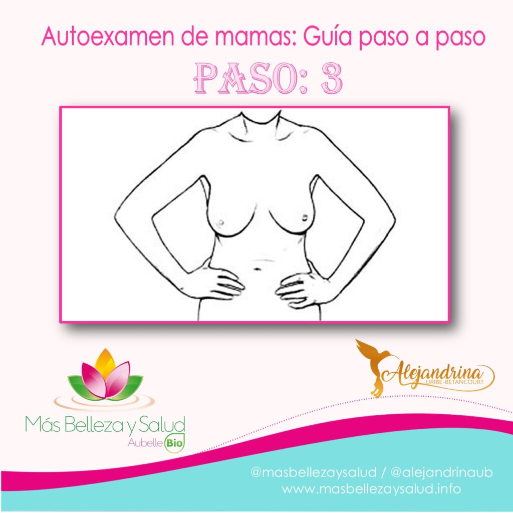 3 AUTOEXAMEN DE MAMA PASO A PASO